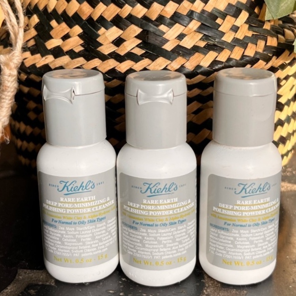🐭 SALE! Kiehl's Rare Earth Deep Pore Cleansing Powder - White
